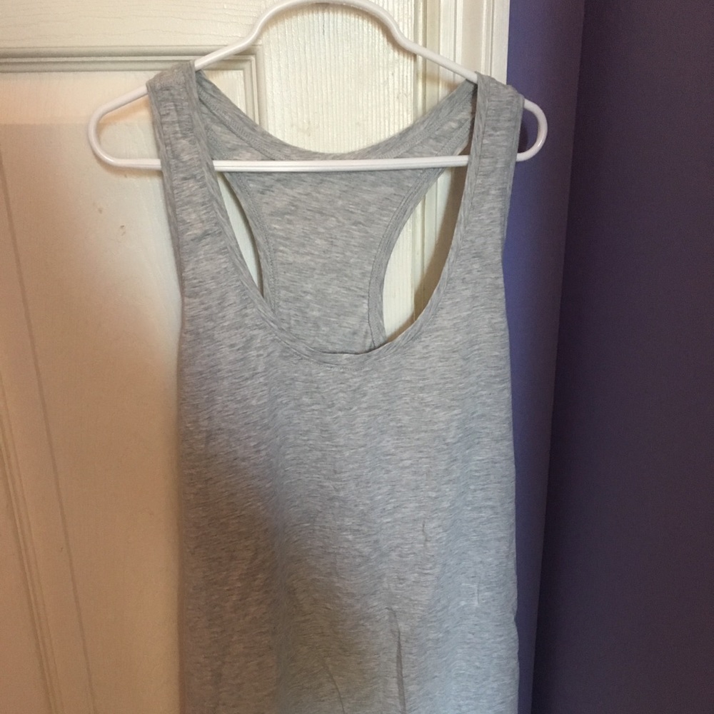lululemon grey cotton tank